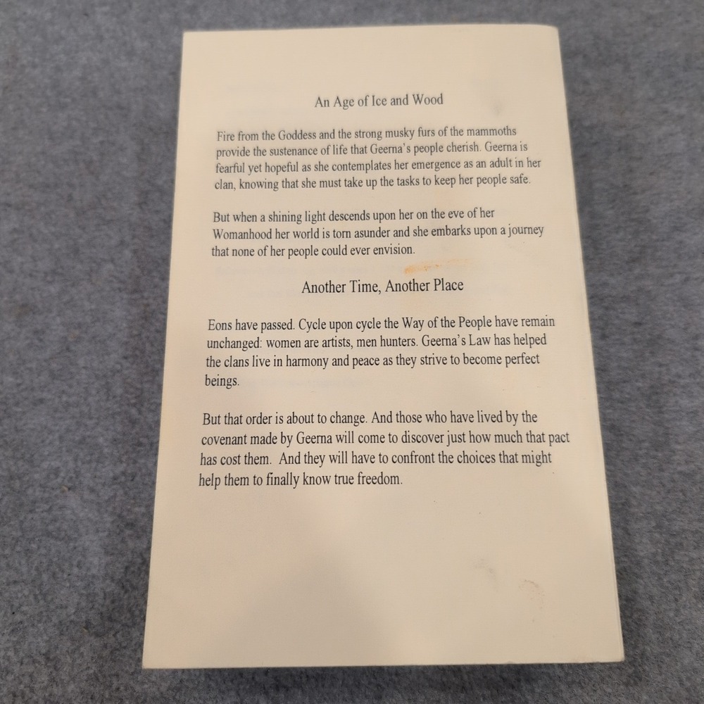 Elom A Novel by William H Drinkard Advance Bound Manuscript TOR Books Sci Fi - Picture 3 of 4